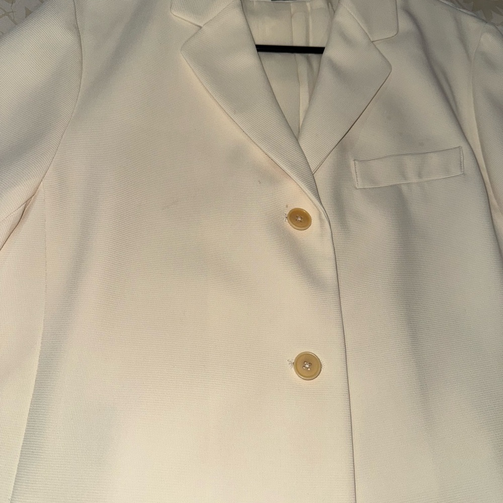 Lauren Ralph Lauren Ivory Blazer - Picture 7 of 8